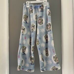 Disney’s Frozen Pajama Pants for kids featuring Elsa